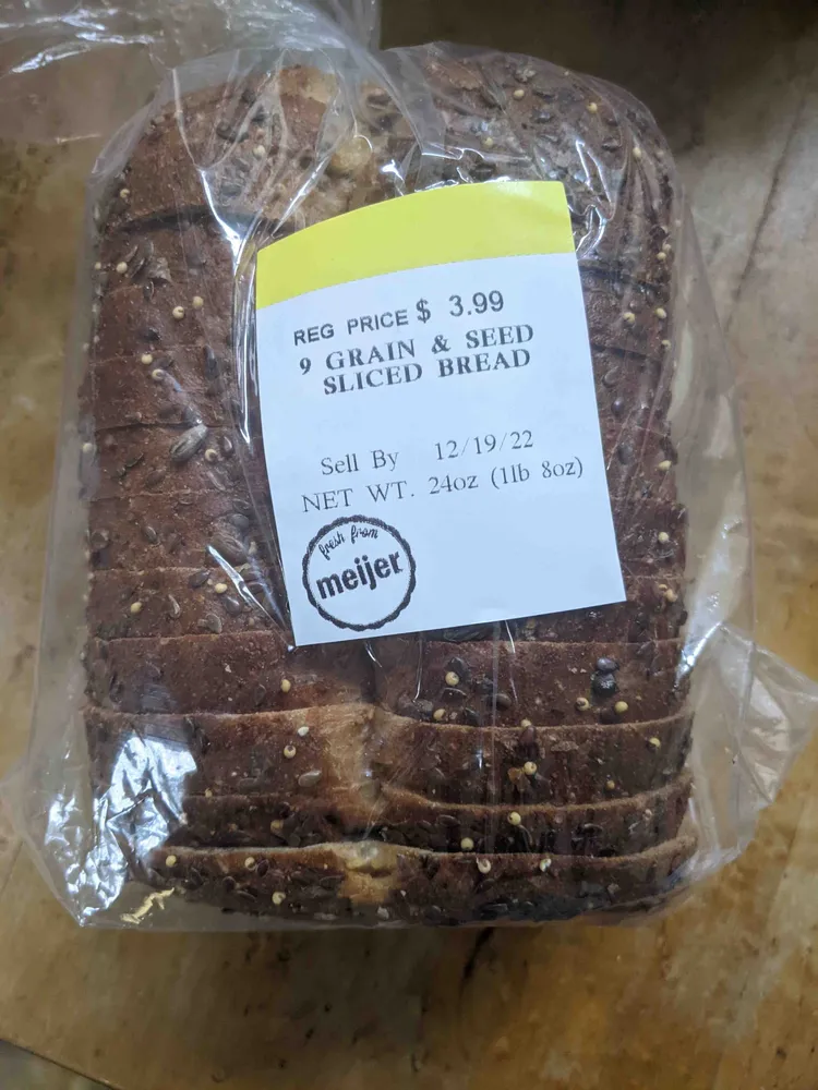 9Grain & Seed Sliced Bread