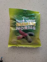 Sour Neon Gummy Worms