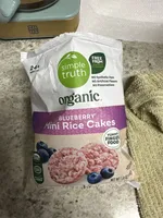 Simple Truth, Organic Blueberry, Mini Rice Cake