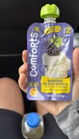 Banana Blackberry Baby Food Purée