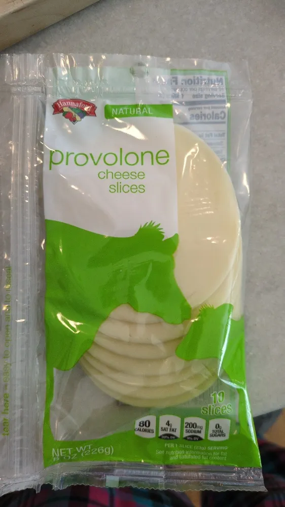 provolone cheese slices