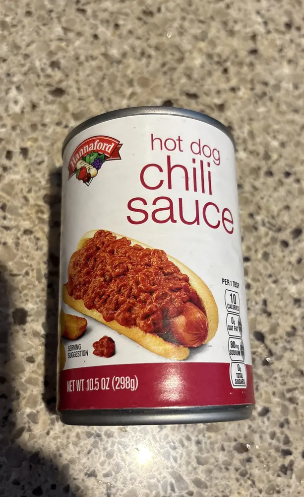 Hotdog chili sauce