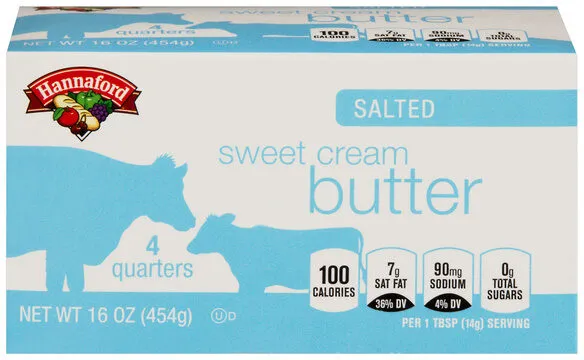 sweet cream butter