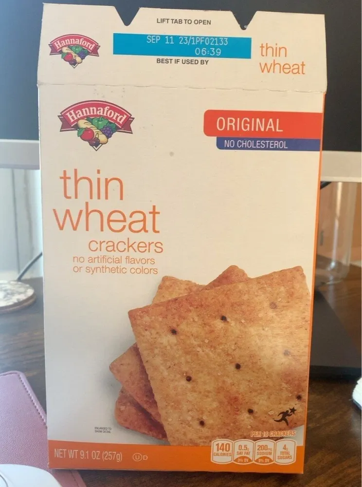 Thin Wheat Crackers