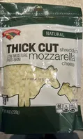 Thick cut mozzarella cheese