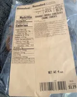 Double chocolate chip cookie