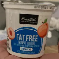 Fat free yogurt