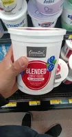 Blueberry blended lowfat yogurt, blueberry