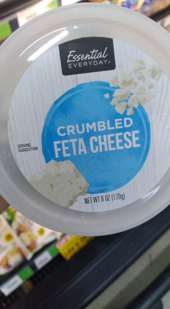 CRUMBLED FETA CHEESE