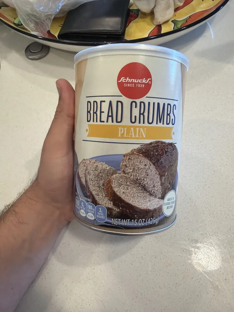 Plain bread crumbs, plain