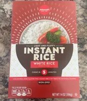 Instant rice white rice