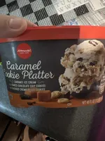 Caramel Cookie Platter Ice Cream