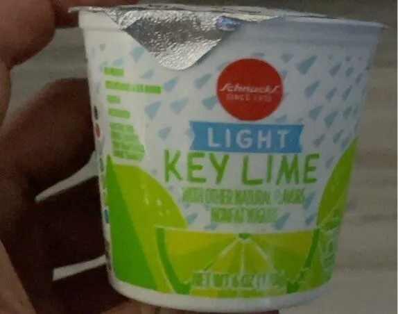 Key lime yogurt