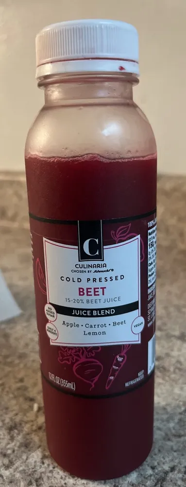 Cold Pressed Beet Juice