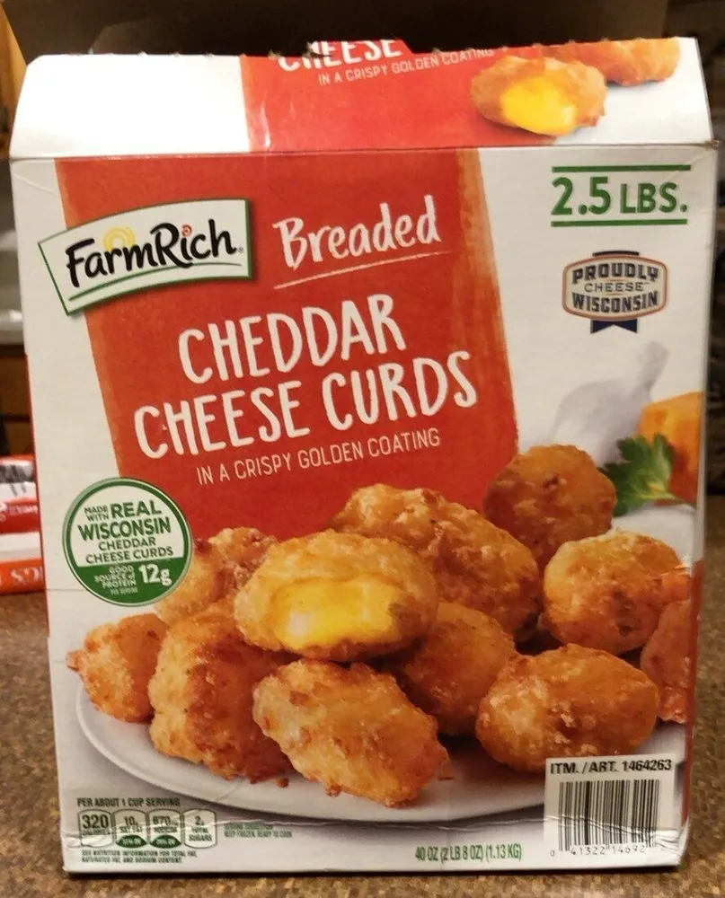 Farmrich Chedder cheese curds