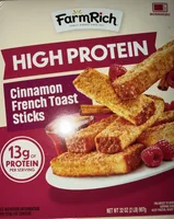 High Protein Cinnamon French Toast Sticks