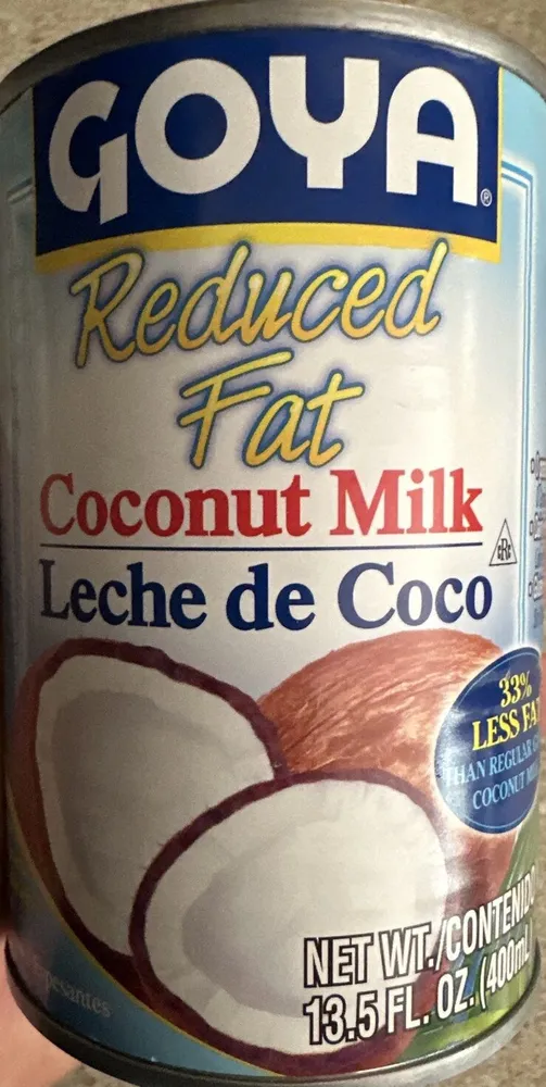 Reduced Fat Coconut Milk