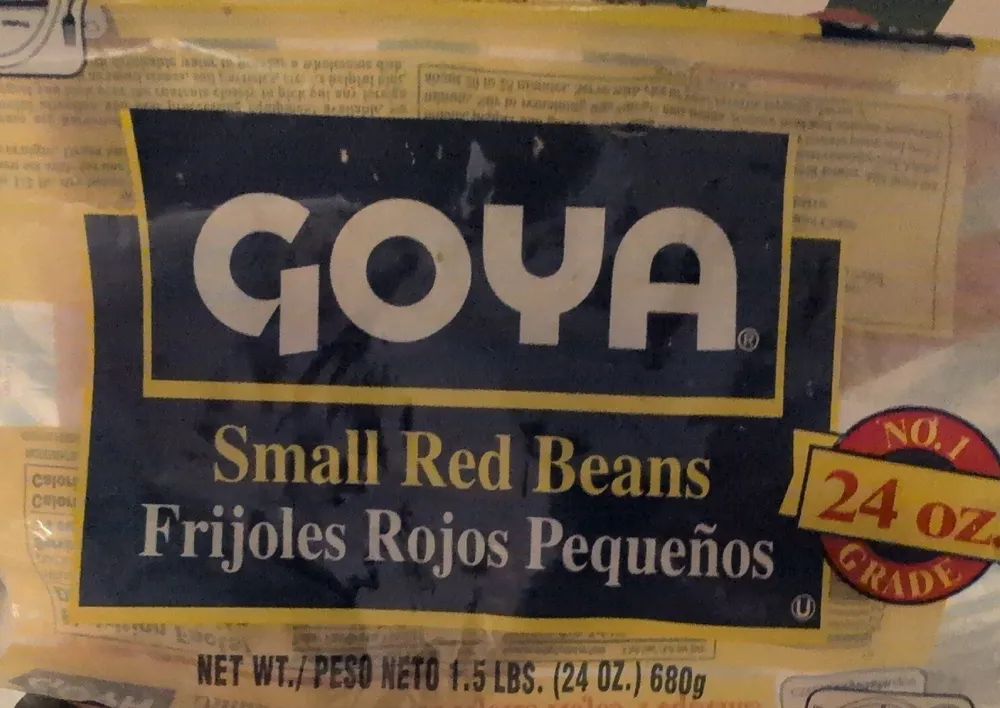 small red  beans