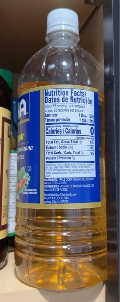 Apple cider vinegar