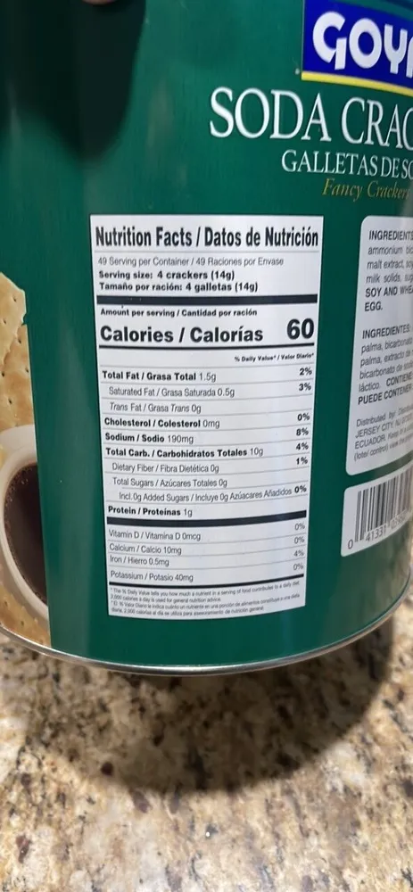 Soda Crackers
