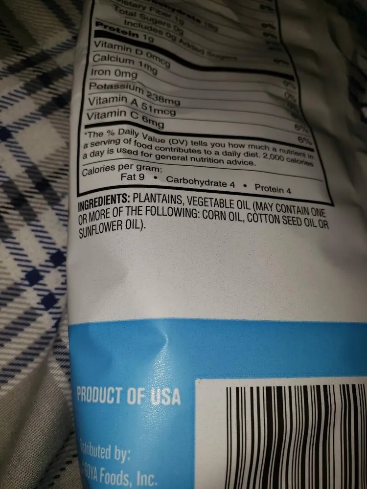 Plantain chips