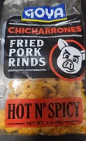 Chicharrones Fried Pork Rinds Hot N' Spicy