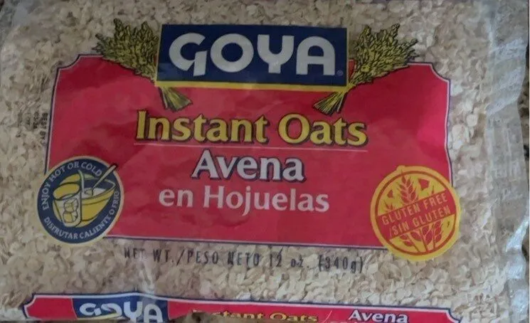 Instant oats