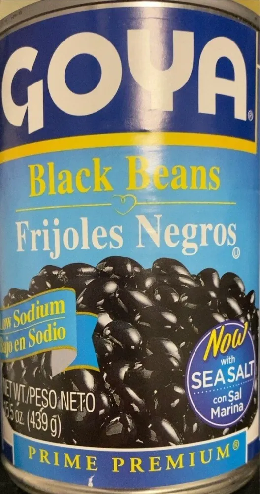 Black Beans (low sodium)