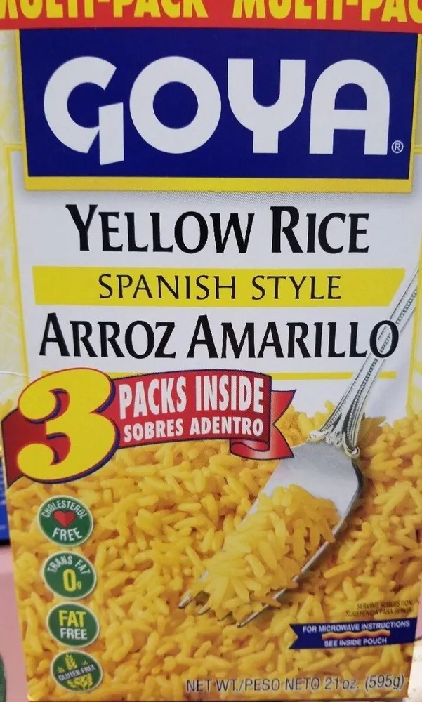 Yellow Rice Arroz Amarillo