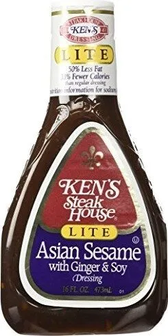 Asian Sesame with Ginger & Soy Dressing & Marinade