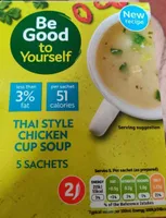 Thai style chicken soup