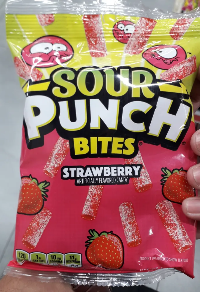 SOUR PUNCH BITES STRAWBERRY