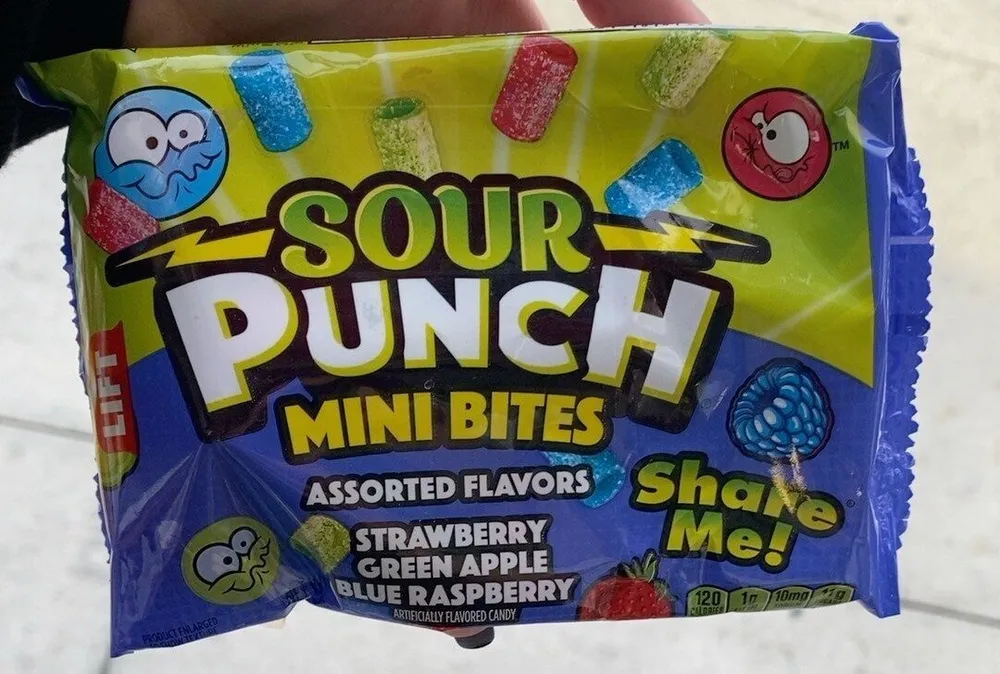sour punch mini bites