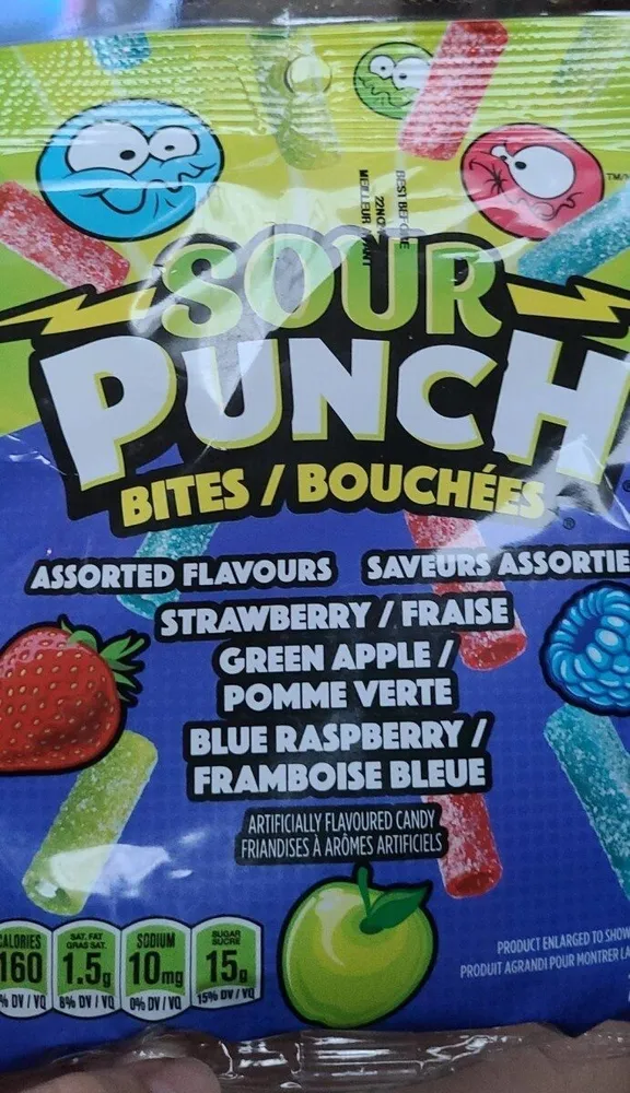Sour punch bites
