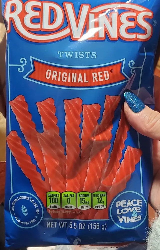Red Vines Twists Original Red
