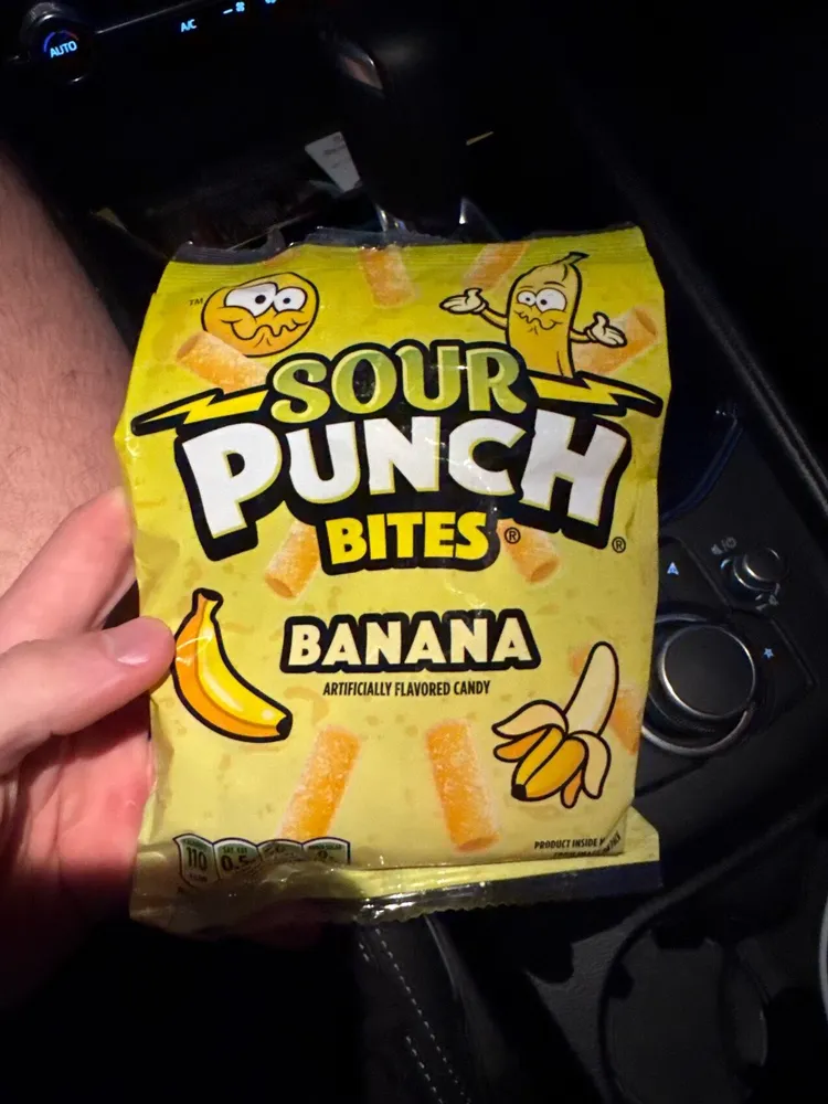 Banana Sour Punch Bites