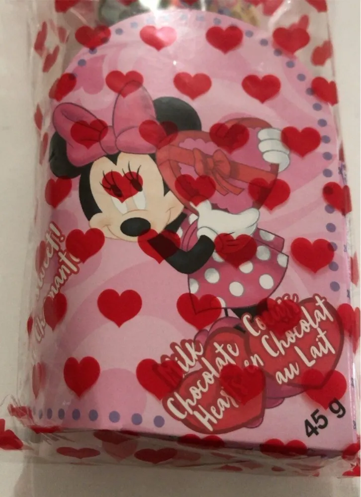 Coeurs en chocolat au lait