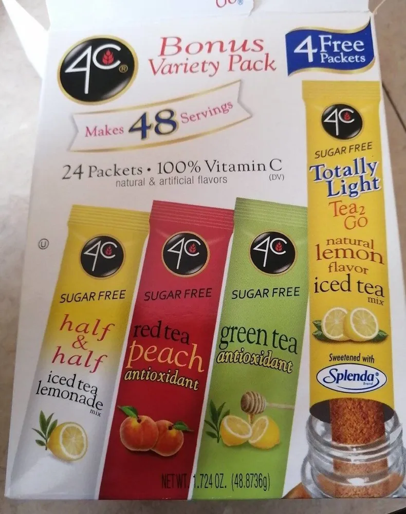 Bonus Variety Pack Totally Light Tea2 Go