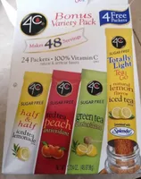 Bonus Variety Pack Totally Light Tea2 Go