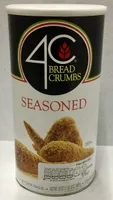 4c, bread crumbs, seasoned