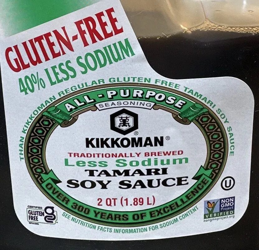 Less Sodium Soy Sauce