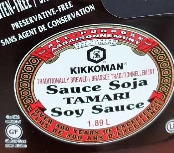 Gluten-Free Tamari Soy Sauce