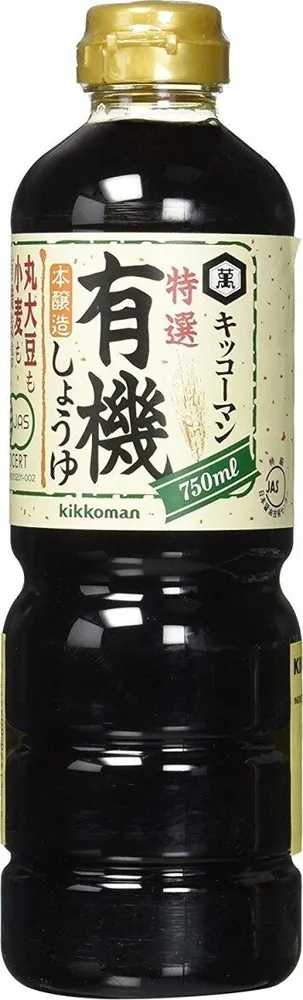 Organic soy sauce