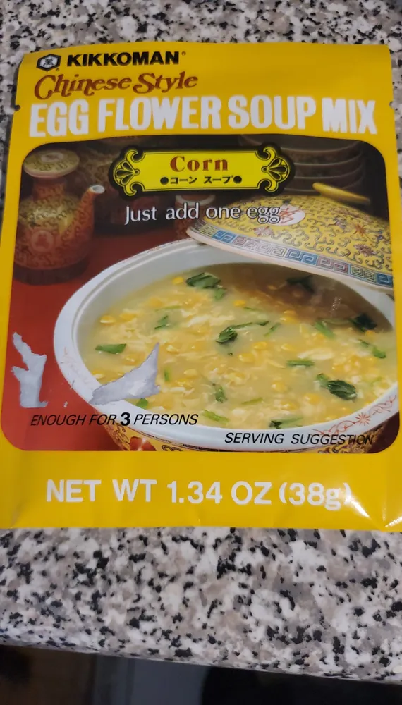 Egg Flower Soup Mix Corn