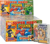 Justice league candy sticks