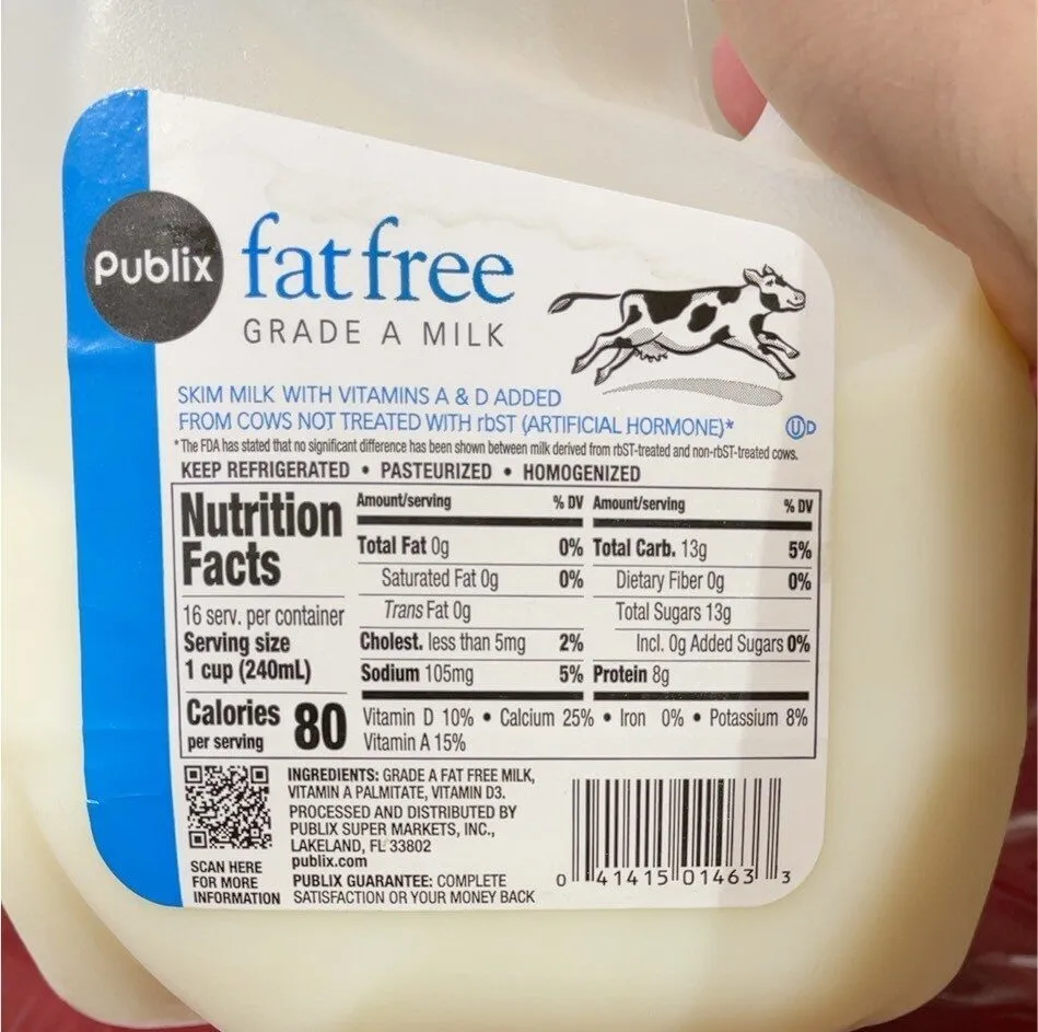 Milk Fat Free