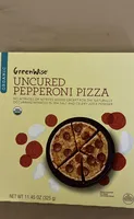 Greenwise Uncured pepperoni pizza