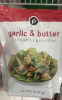 garlic & butter flavored croutons