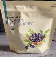 Organic whole blueberries