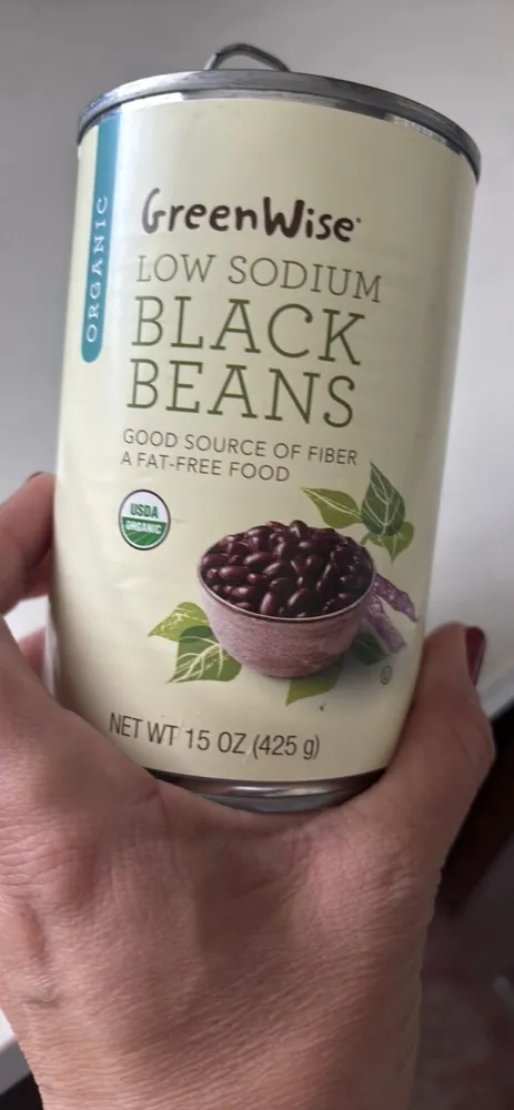 LOW SODIUM BLACK BEANS